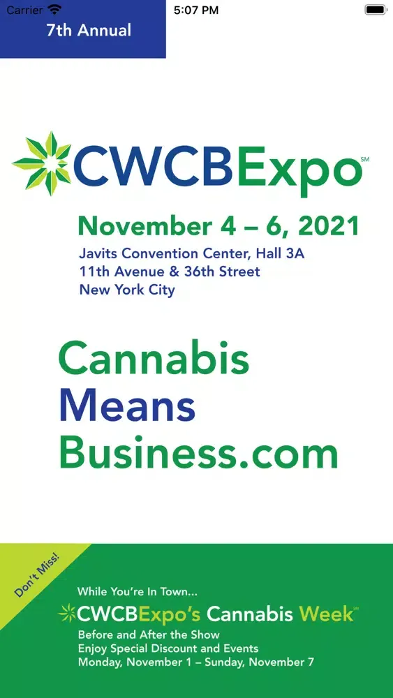 CWCBExpo New York 2021 स्क्रीनशॉट