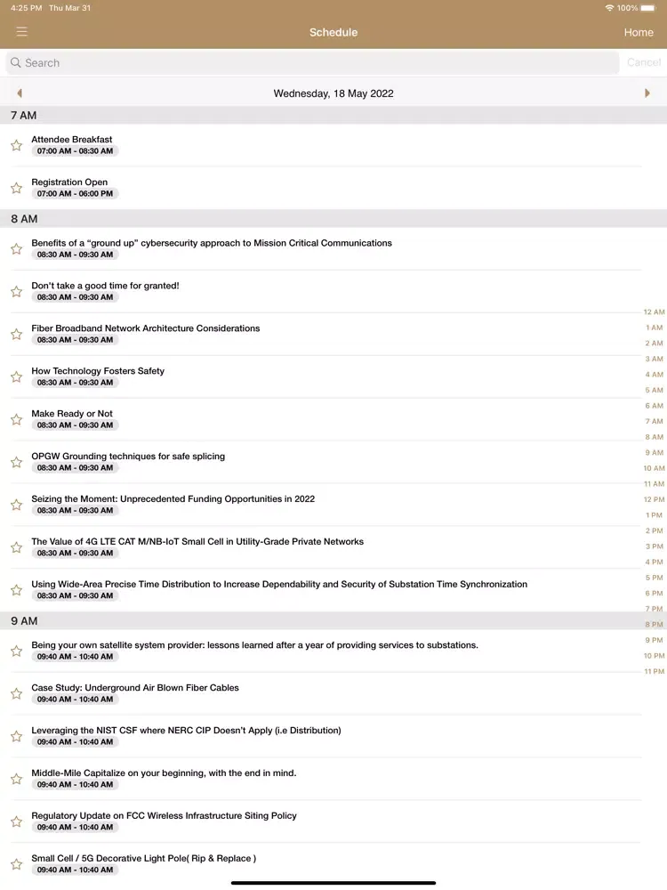 Ảnh chụp màn hình của UTC Telecom & Technology 2022 iPad 