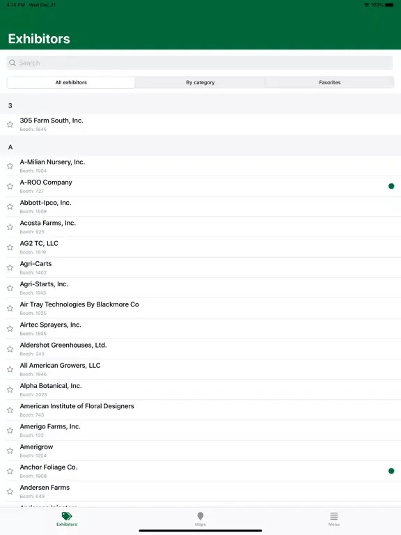 TPIE 2023 iPad  Screenshots