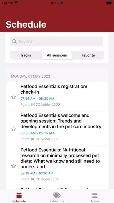 Tangkapan skrin Petfood Forum 2023
