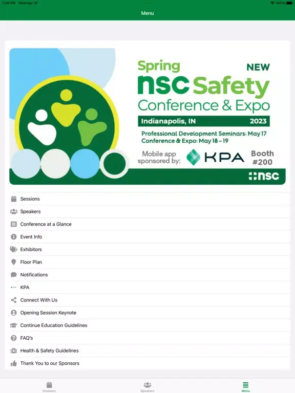 Tangkapan layar 2023 NSC Spring Safety C&E iPad 