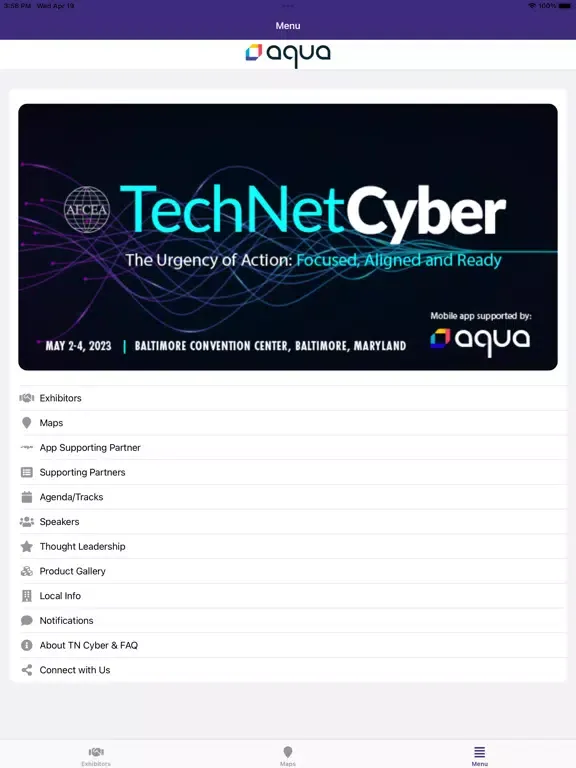 TechNet Cyber 2023 iPad  স্ক্রিনশট