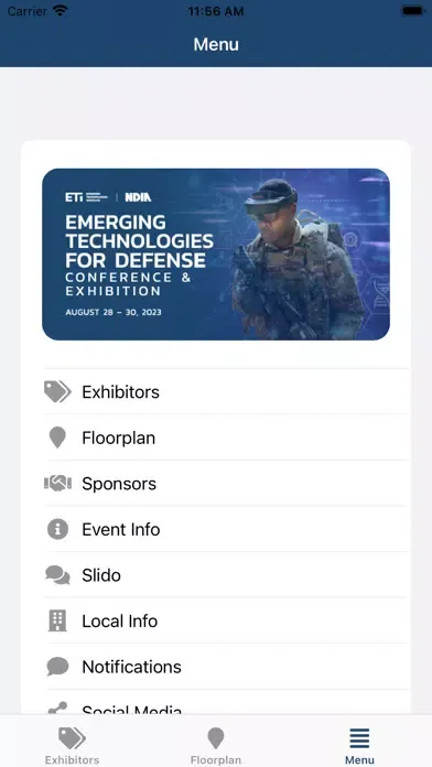 Emerging Tech Defense Conf স্ক্রিনশট