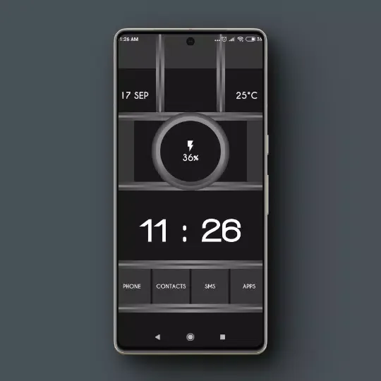 A37 Theme for KLWP應用截圖