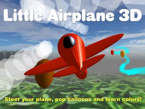 Zrzuty ekranu Little Airplane 3D for kids: learn numbers, colors iPad 