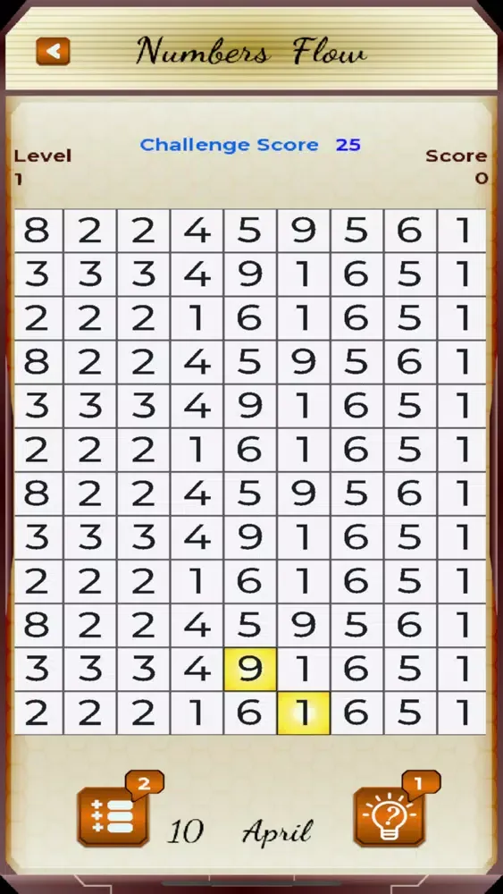 Capturas de pantalla de Numbers Flow