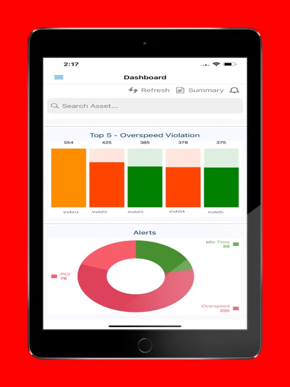 Tangkapan layar Autonautics iPad 