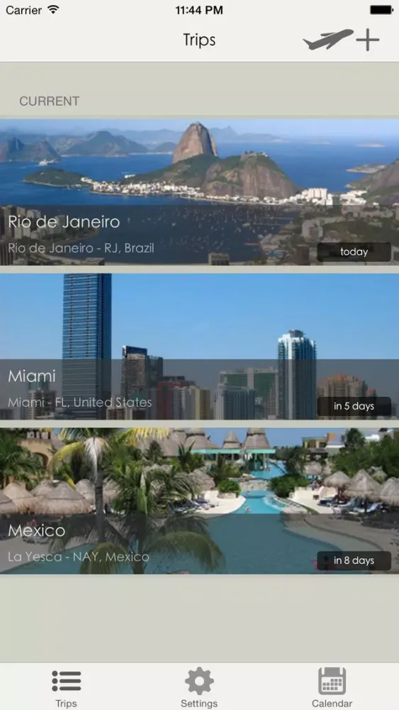 Captures d'écran de Better Trip - Plan and Organize Your Trips