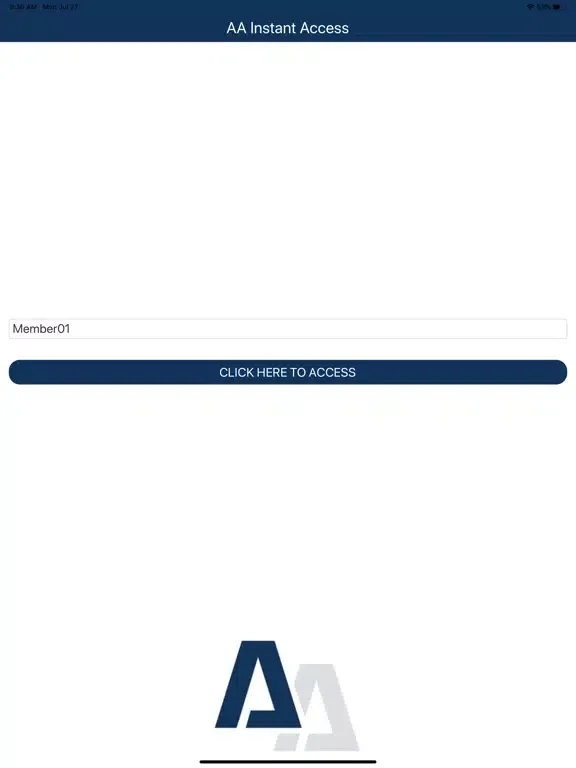 تصاویر AA Instant Access iPad 
