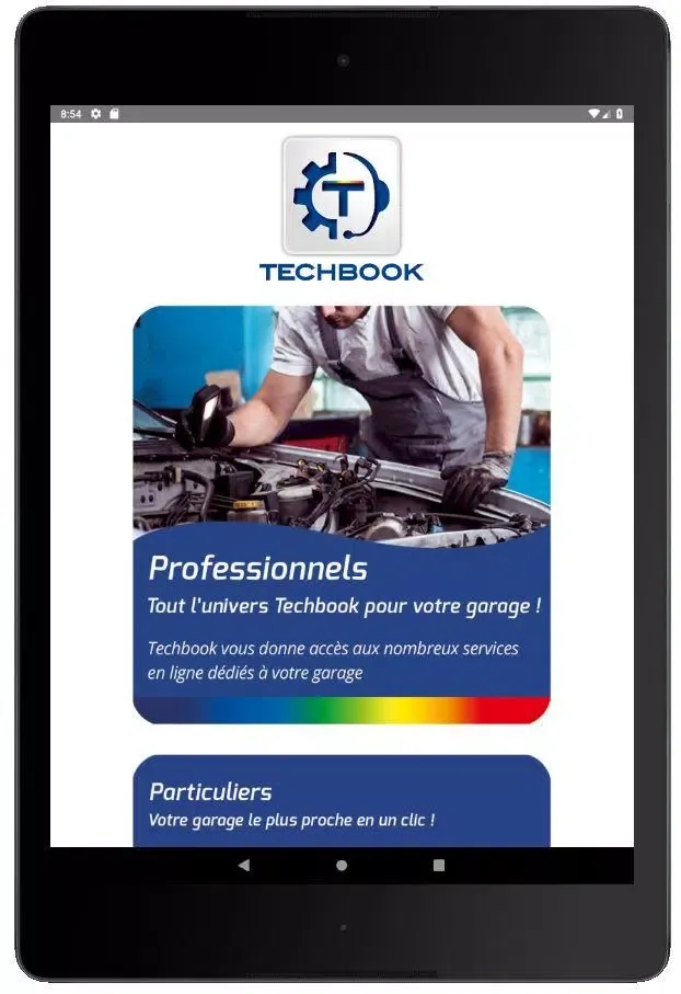 Techbook Screenshots