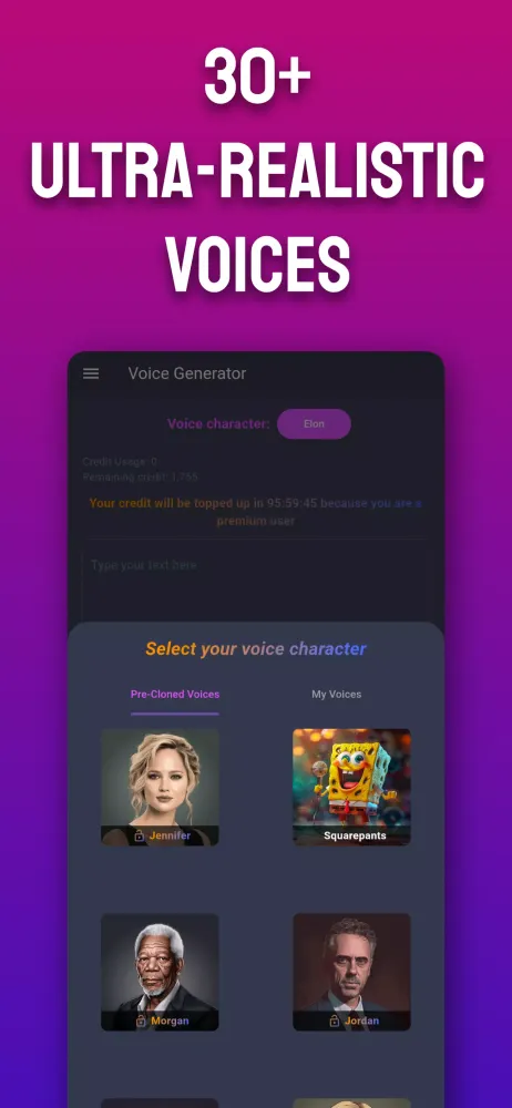 AI Voice Generator - SEDA Screenshots