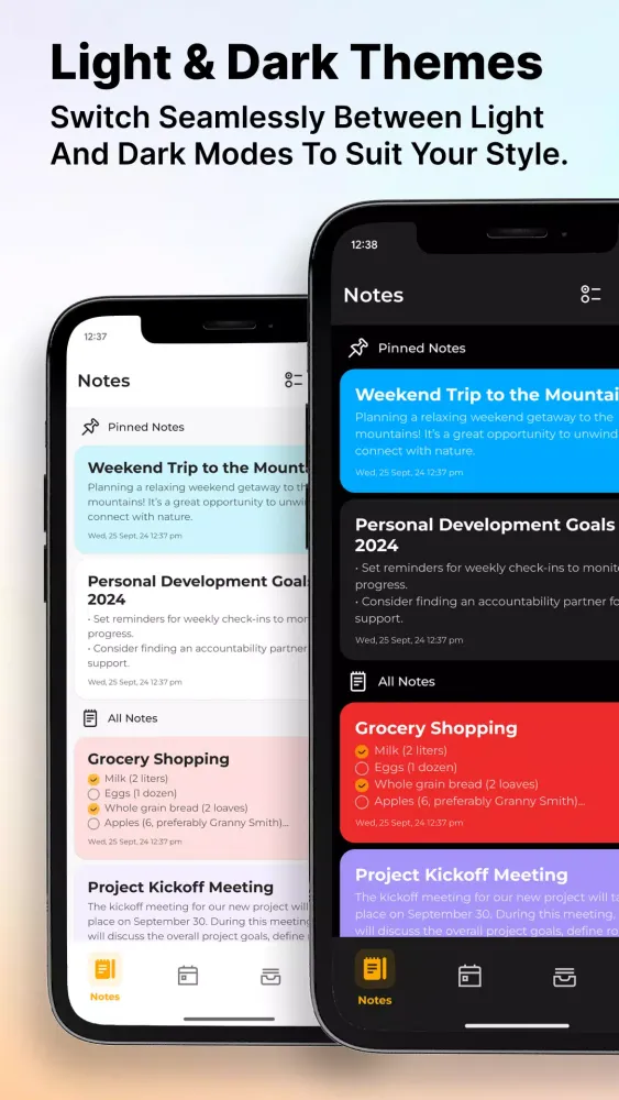 Ảnh chụp màn hình của Instant Notes: Smart Notepad