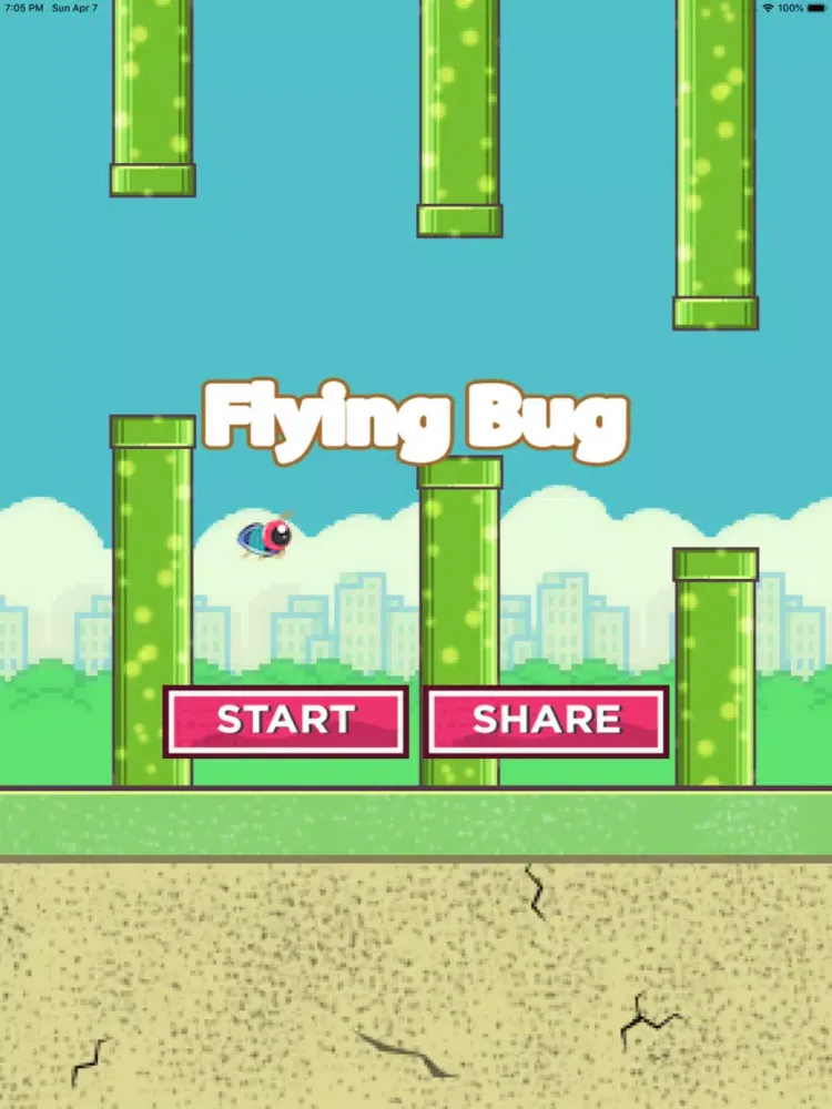 Tangkapan skrin Swing Bug iPad 