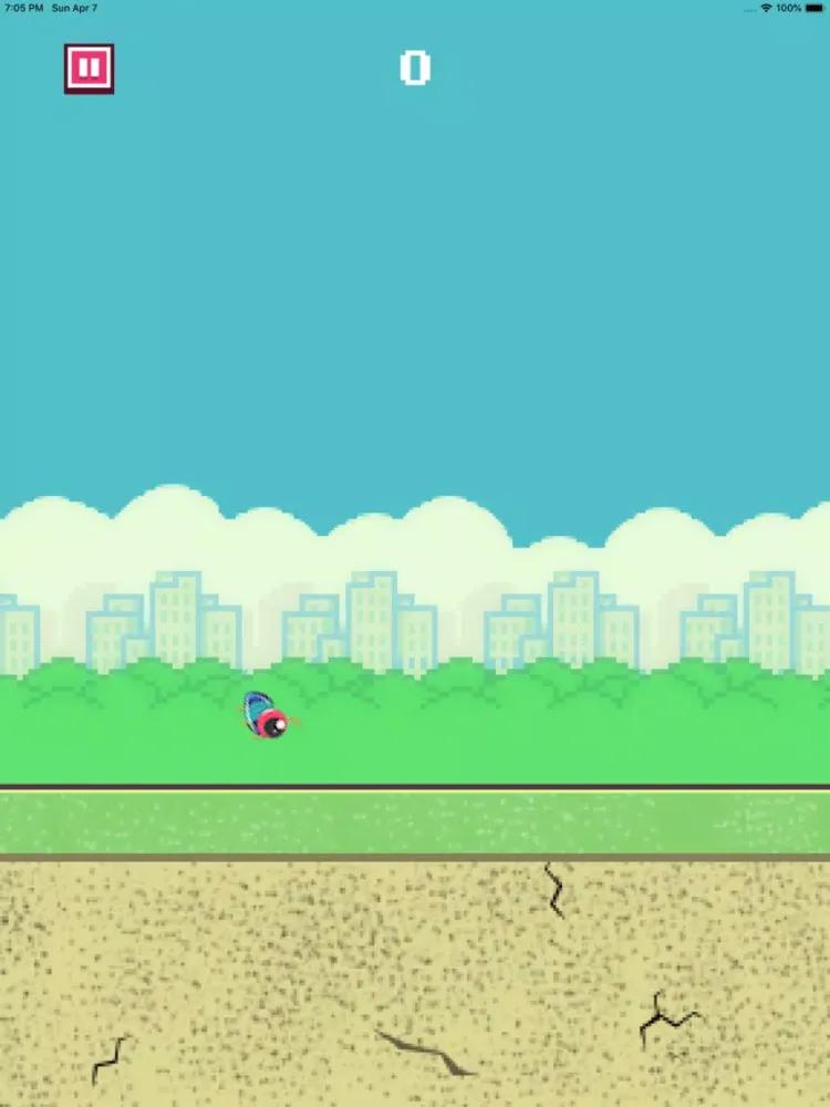 Tangkapan skrin Swing Bug iPad 