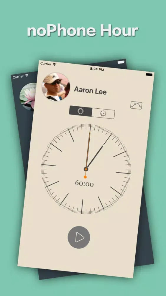 noPhone Hour Screenshots