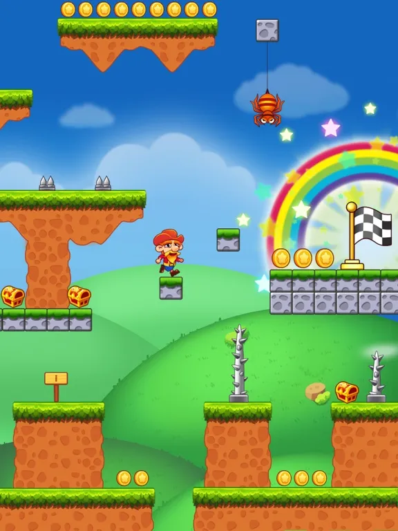 Captures d'écran de Super Jabber Jump iPad 