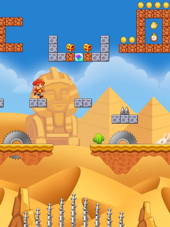 Captures d'écran de Super Jabber Jump iPad 