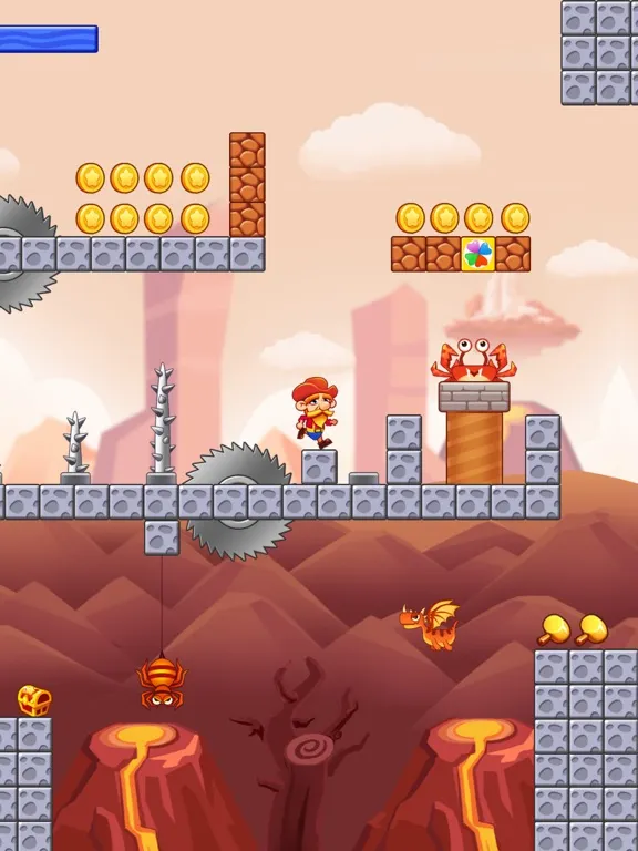 Captures d'écran de Super Jabber Jump iPad 