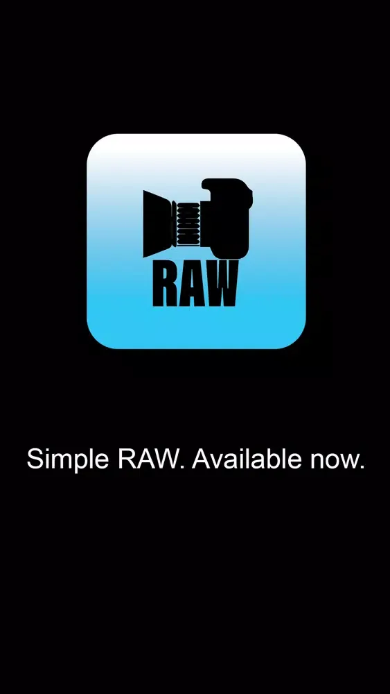 Screenshot di Simple RAW