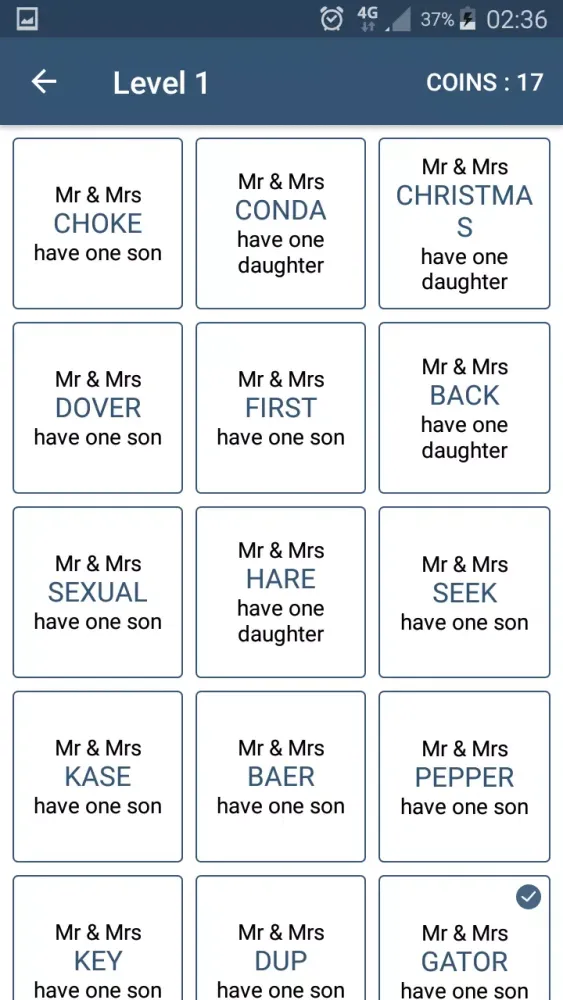 Mr & Mrs Screenshots