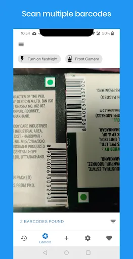 ภาพหน้าจอของ Barcode Scanner & Generator