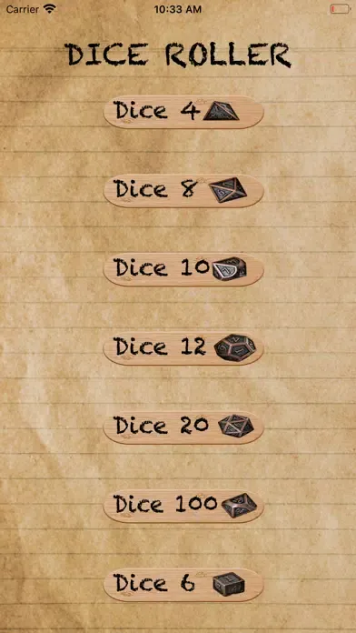 Dice Roller - 7 Dices应用截图