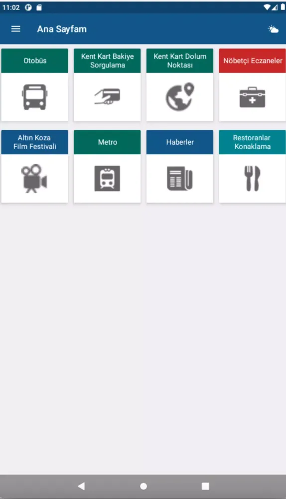 Adana Akıllı Kent Uygulaması Screenshots