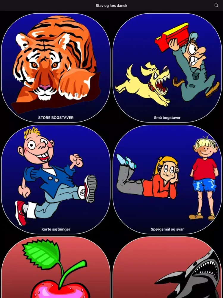Stav og Læs Dansk iPad 应用截图