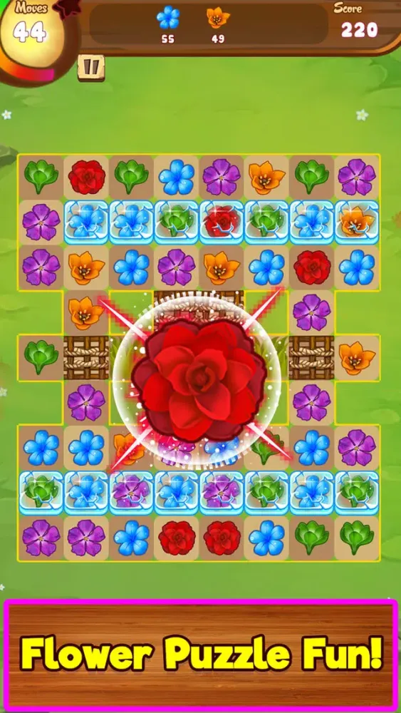 Capturas de tela do Blossom Garden Match 3 Puzzle Game!