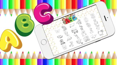 ABC Draw Color - Draw, Paint, Doodle, Sketch for Preschool Kid應用截圖