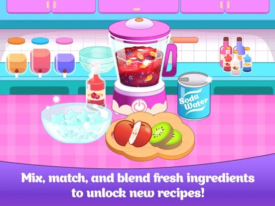 Slushy Drink Maker Game iPad  Ekran Görüntüleri