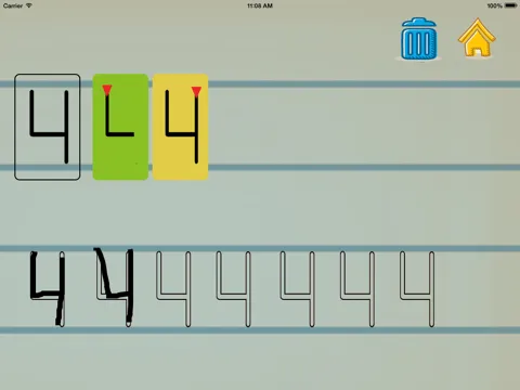 Скриншоты A B C Writing learn how to write lite iPad 