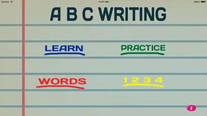 Скриншоты A B C Writing learn how to write lite