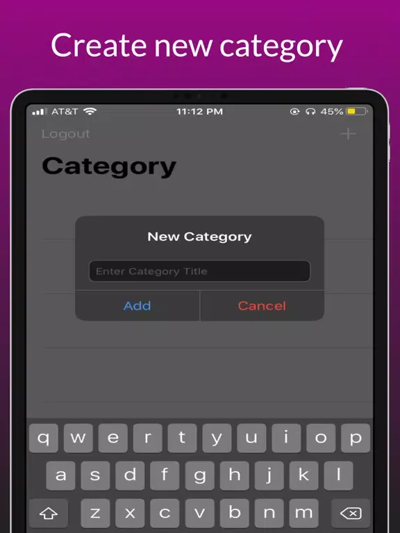 To-DoV iPad  Screenshots
