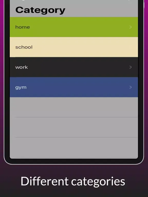 To-DoV iPad  Screenshots