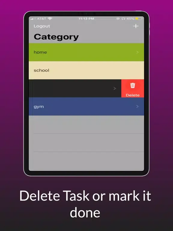 To-DoV iPad  Screenshots