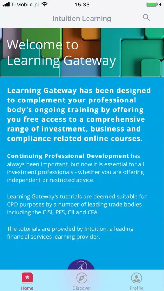 Learning Gateway 스크린샷