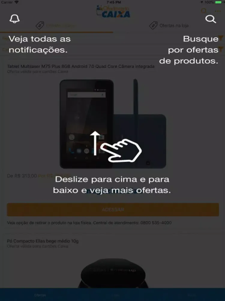 Oferta Certa CAIXA iPad  स्क्रीनशॉट