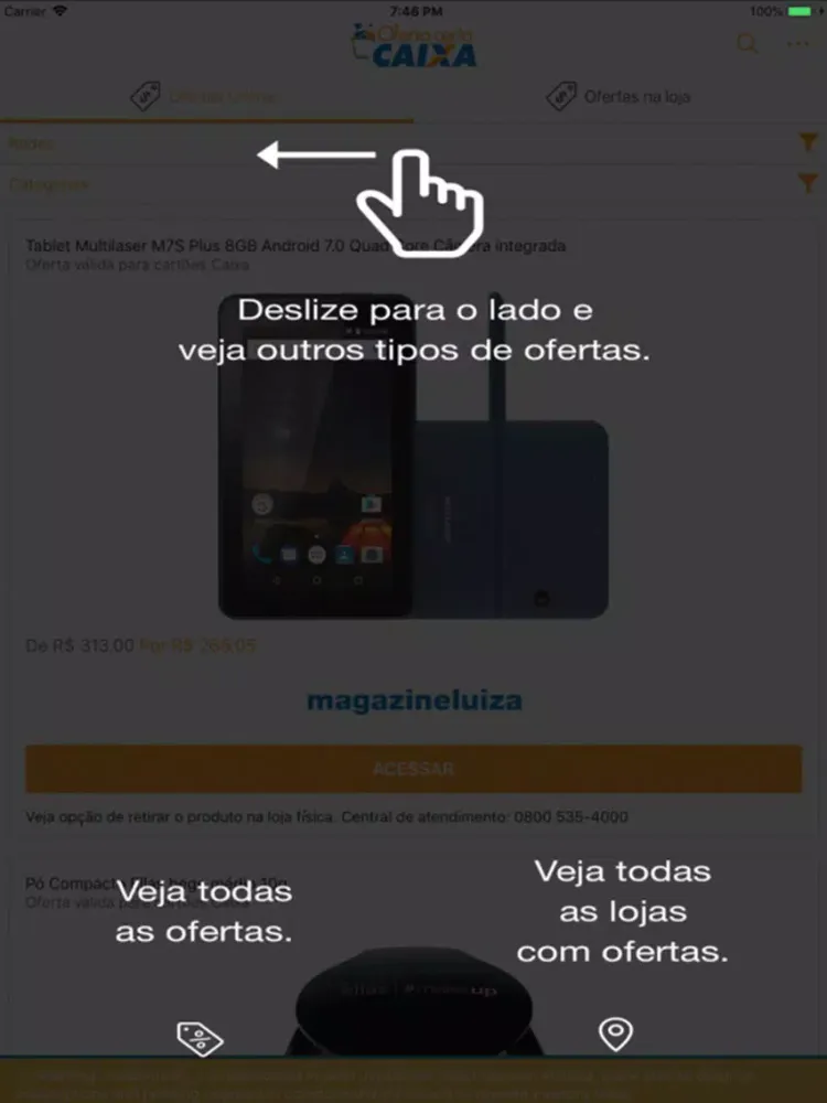 Oferta Certa CAIXA iPad  स्क्रीनशॉट