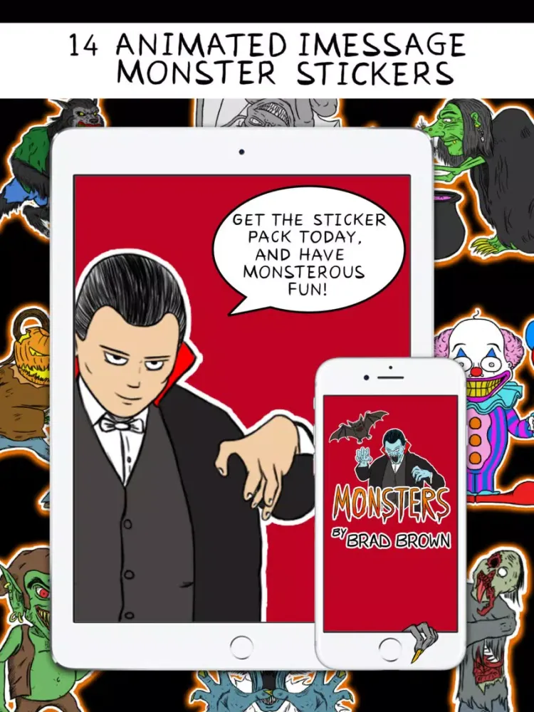 Screenshot di Monsters by Brad Brown iPad 