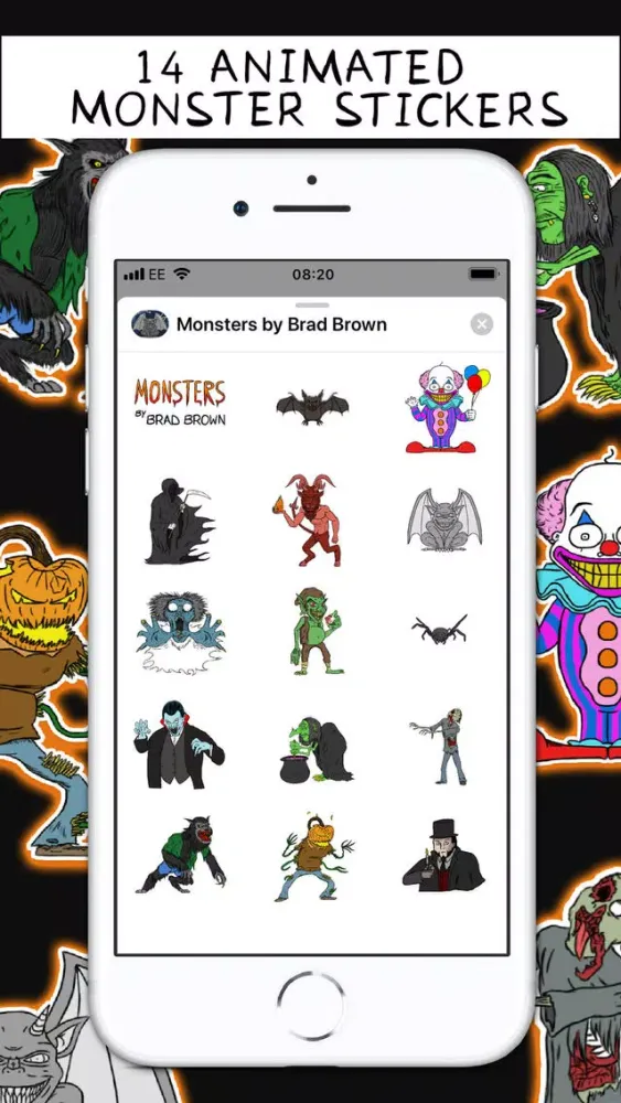 Screenshot di Monsters by Brad Brown