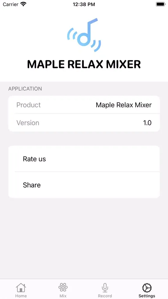 Maple Relax Mixer स्क्रीनशॉट