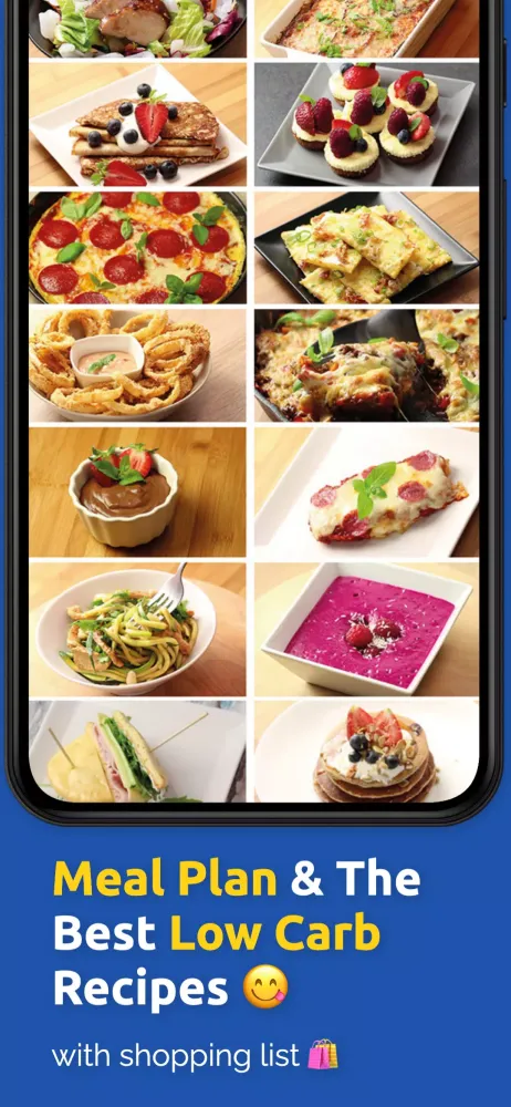 Low Carb Tracker & Recipes App應用截圖