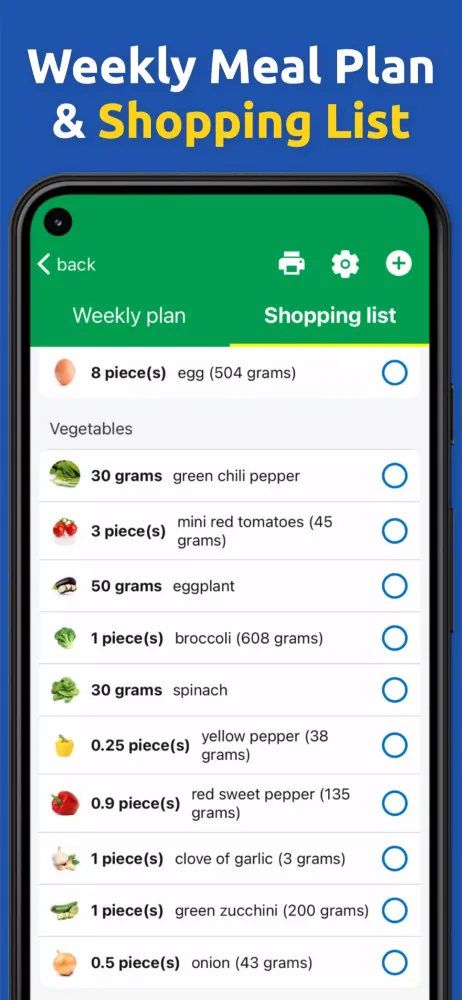 Low Carb Tracker & Recipes App應用截圖