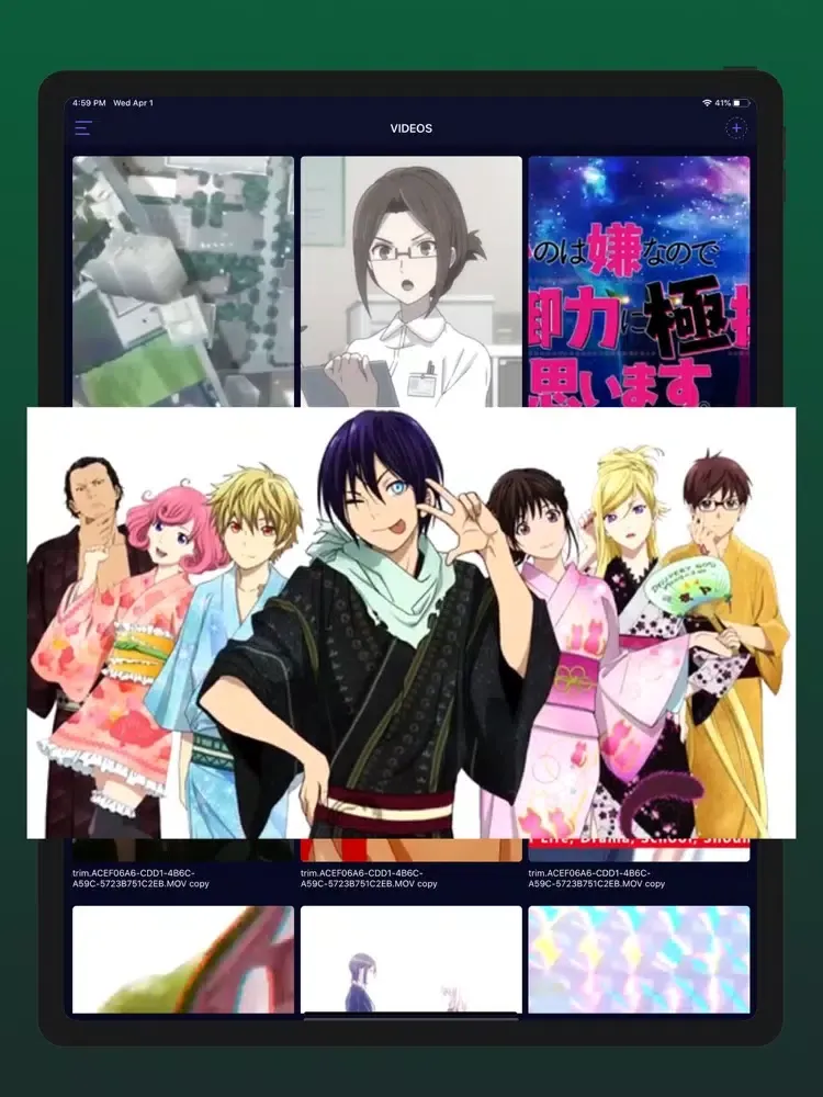Capturas de tela do KissAnime Box - Video Shows iPad 