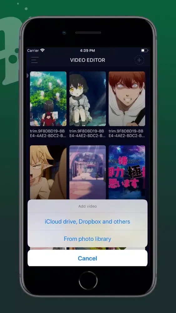 Capturas de tela do KissAnime Box - Video Shows