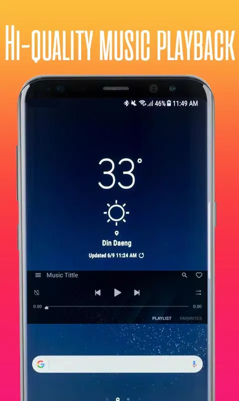 Tangkapan layar iMusic Player style OS 11