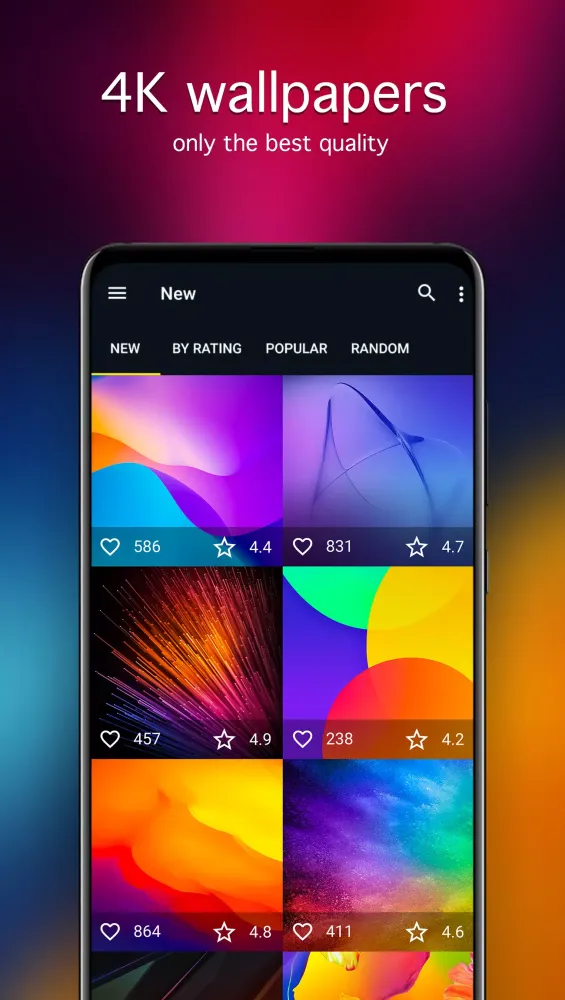Abstract Wallpapers 4K应用截图