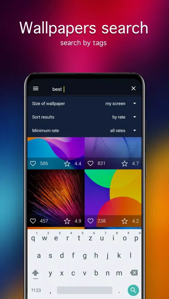 Abstract Wallpapers 4K应用截图