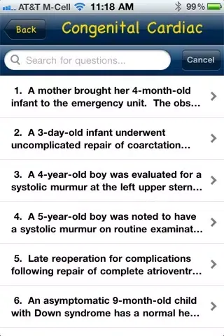 صور CardioThoracic Study Questions